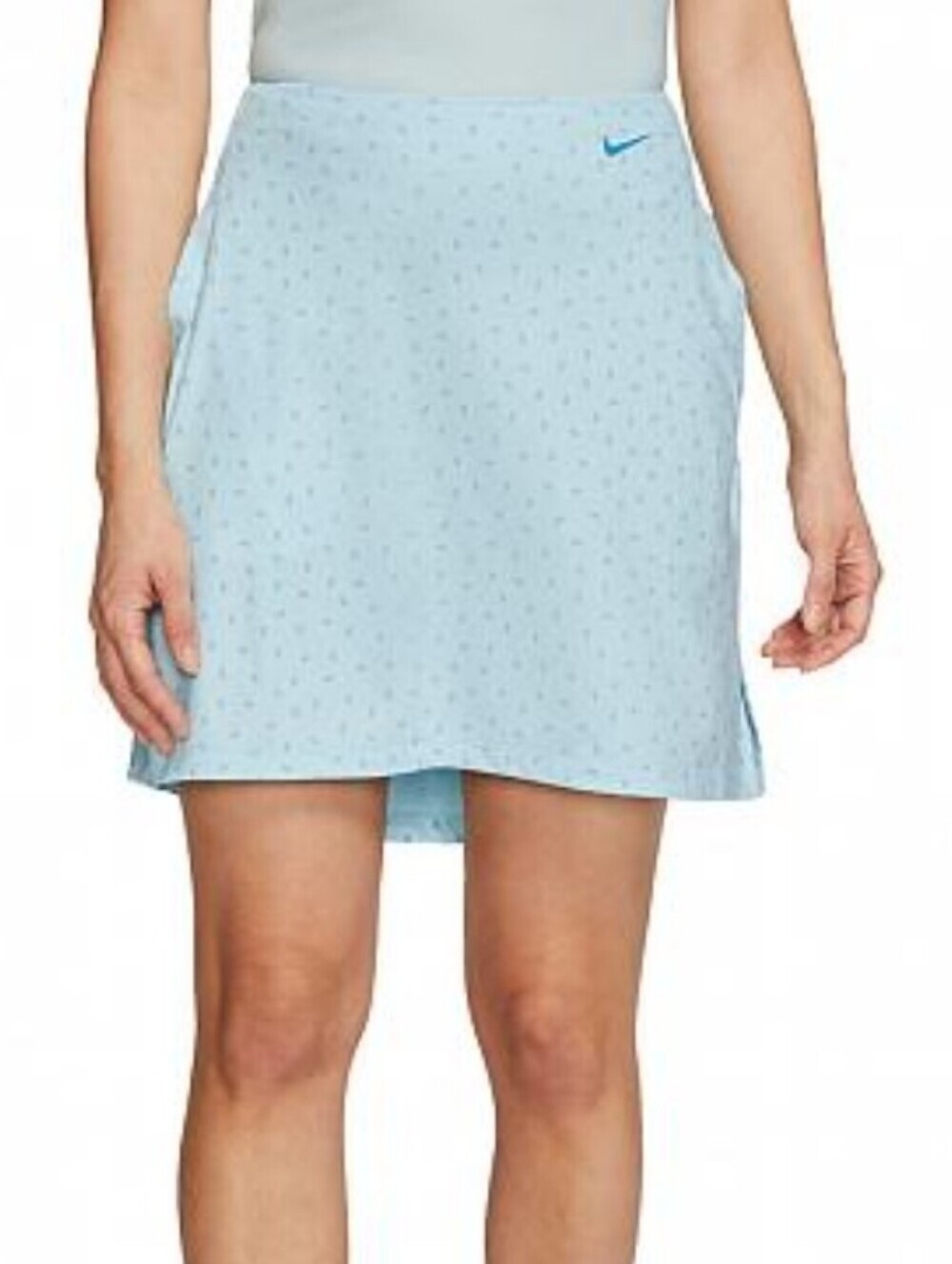 NWT Nike Dri-FIT Victory UV 17" Golf Skort Blue